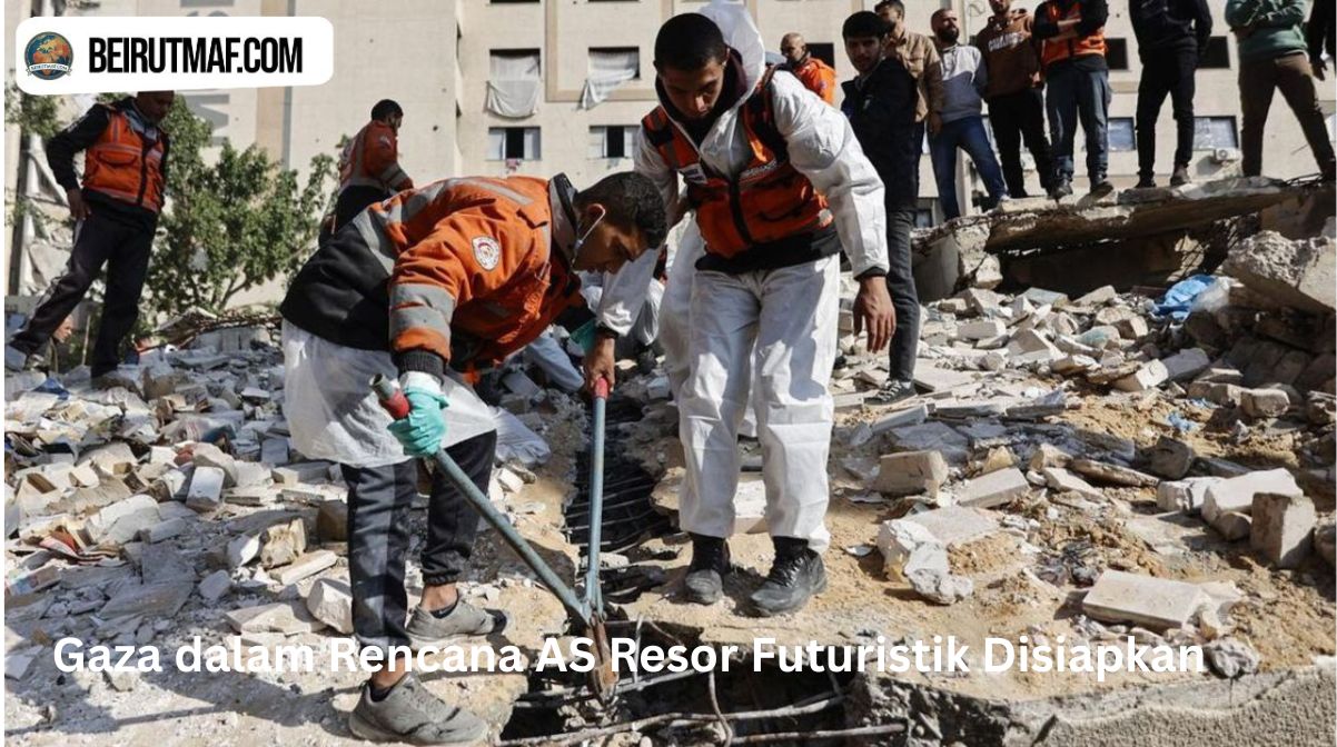 Gaza dalam Rencana AS Resor Futuristik Disiapkan