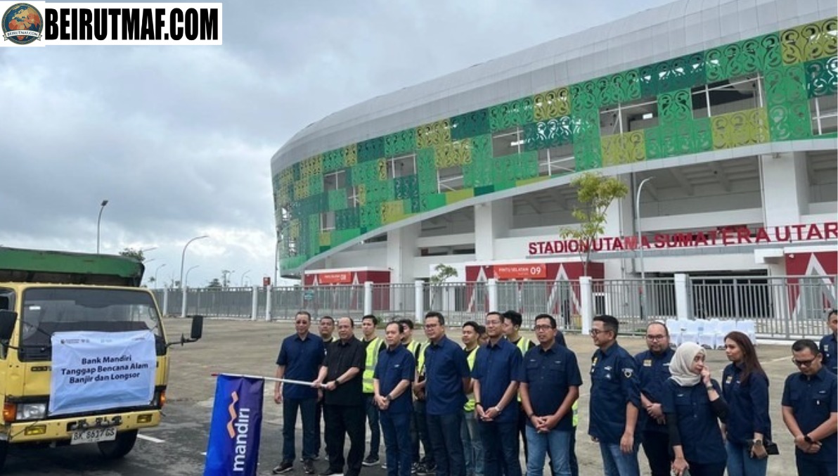 Jajaran Direksi Bank Mandiri Terlibat Langsung di Penyaluran Bantuan Bencana