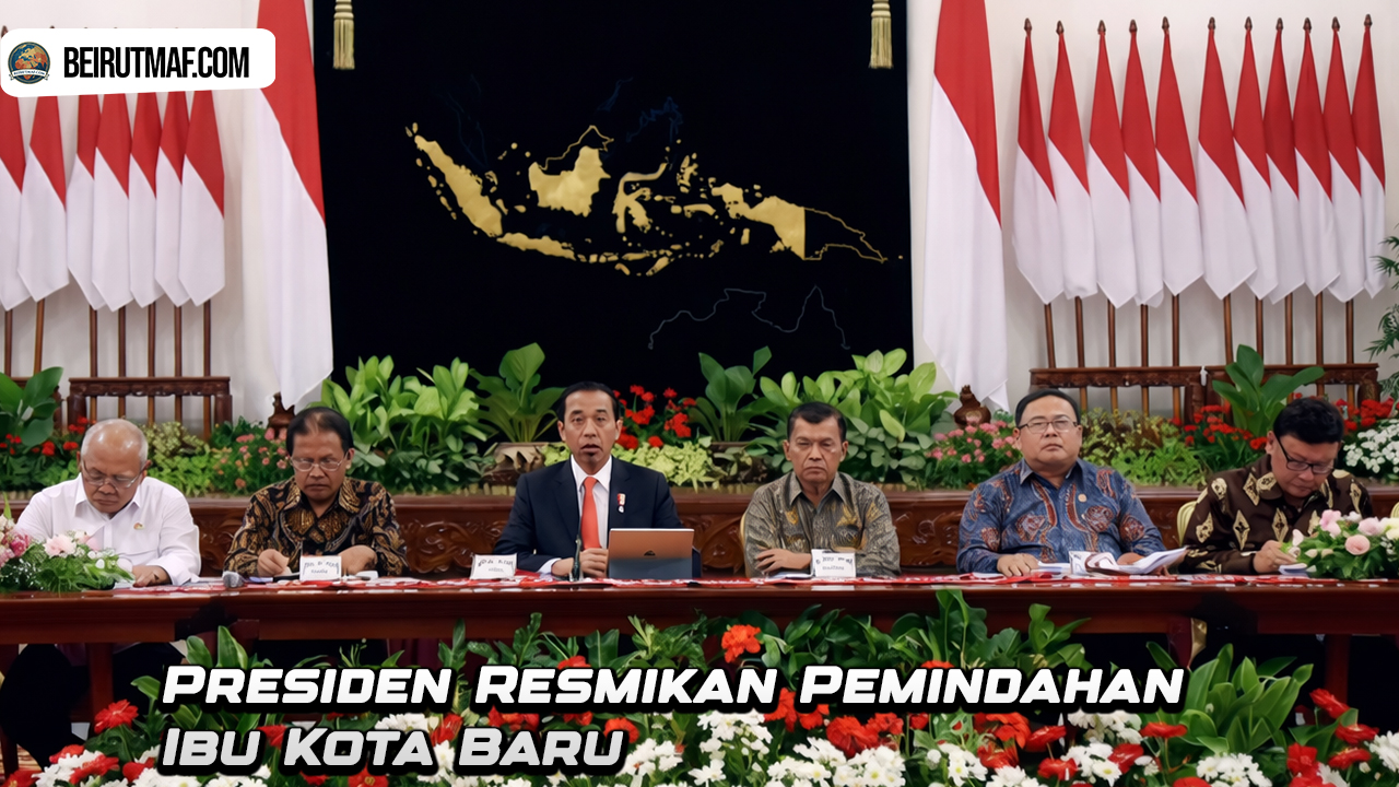 Presiden Resmikan Pemindahan Ibu Kota Baru