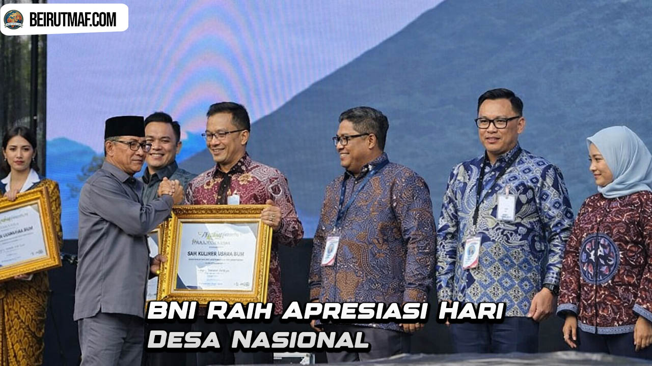 BNI Raih Apresiasi Hari Desa Nasional