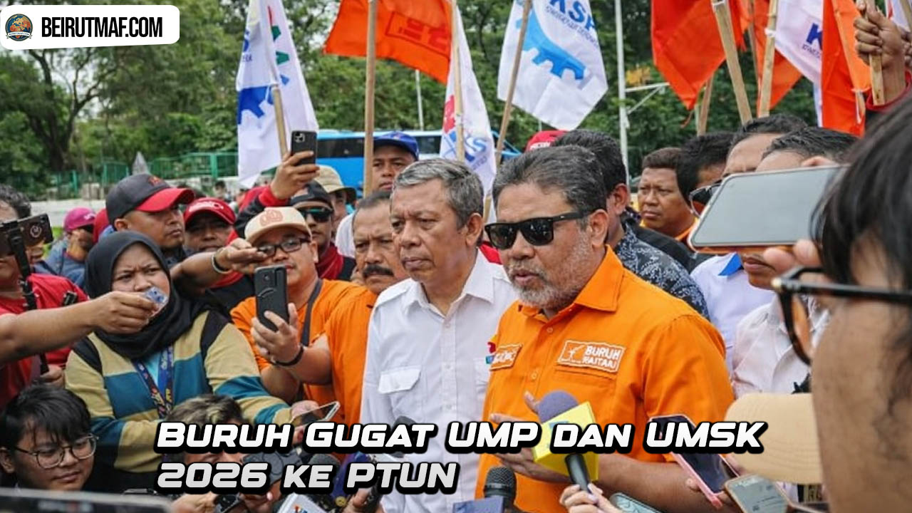 Buruh Gugat UMP dan UMSK 2026 ke PTUN