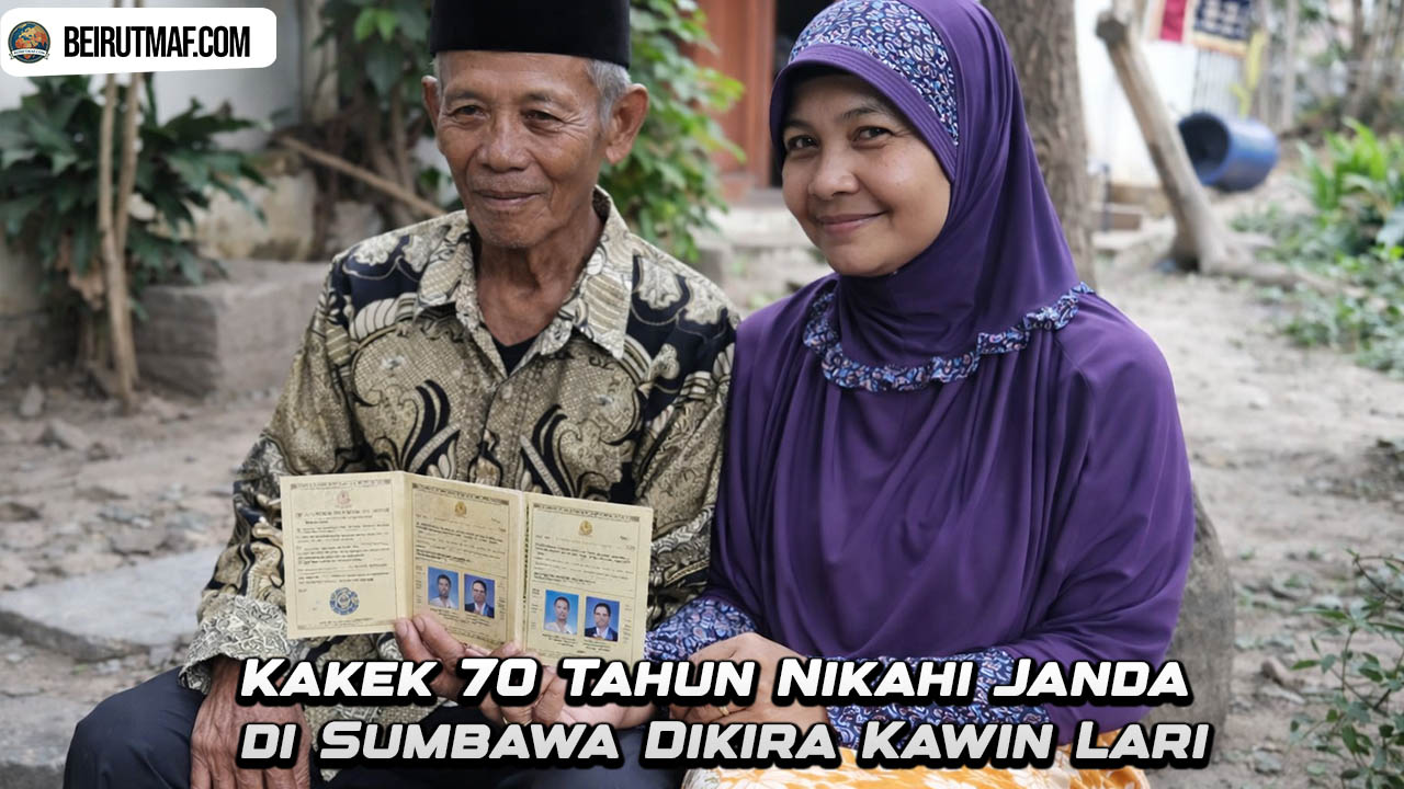 Kakek 70 Tahun Nikahi Janda di Sumbawa Dikira Kawin Lari