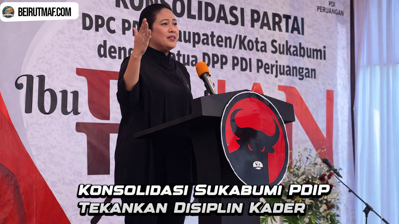Konsolidasi Sukabumi PDIP Tekankan Disiplin Kader