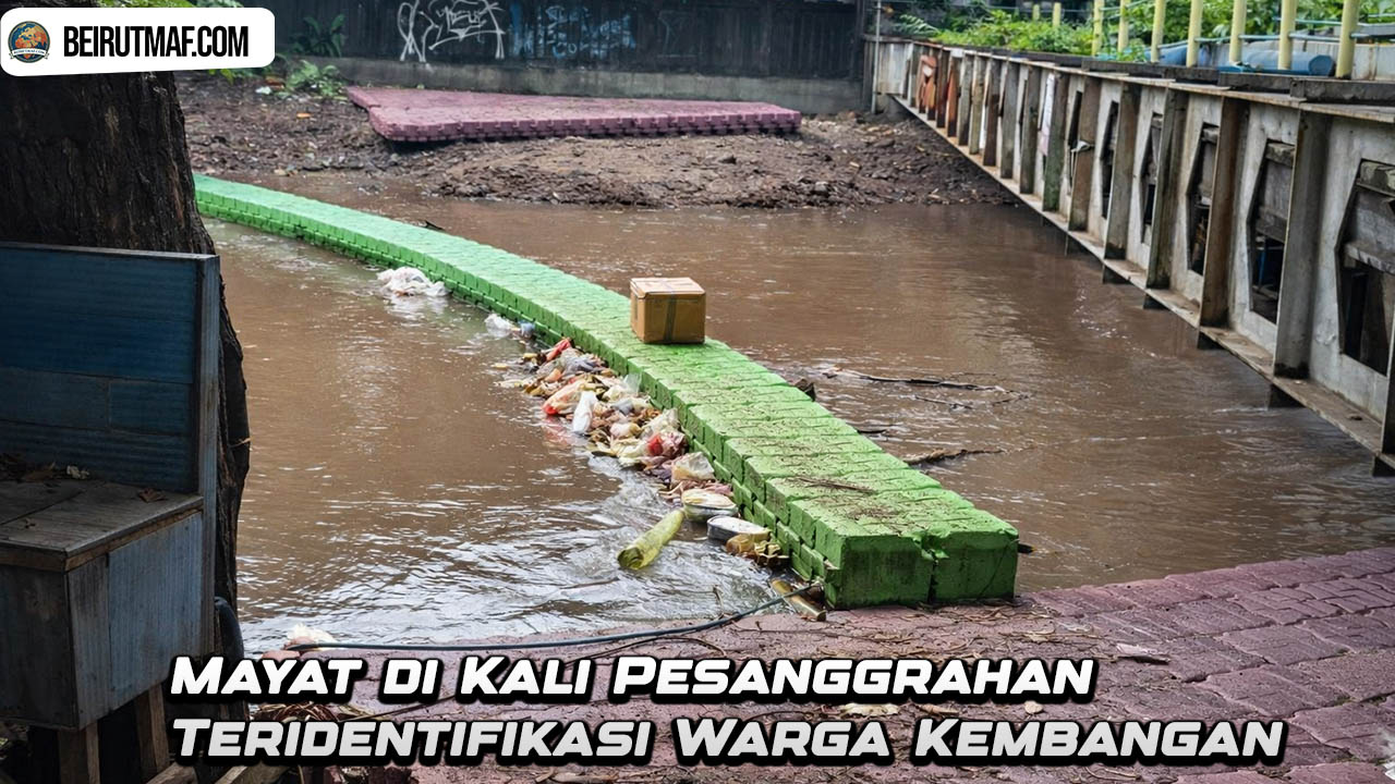 Mayat di Kali Pesanggrahan Teridentifikasi Warga Kembangan