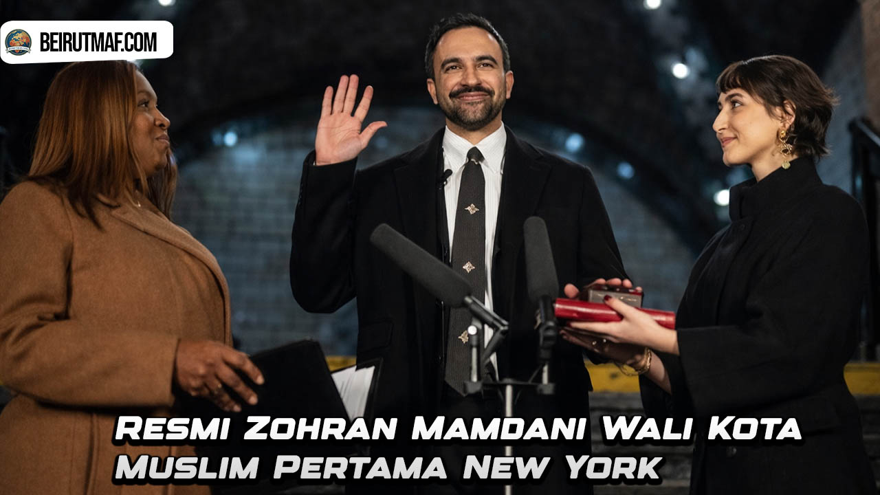 Resmi Zohran Mamdani Wali Kota Muslim Pertama New York