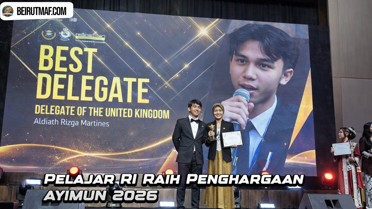 Pelajar RI Raih Penghargaan AYIMUN 2026