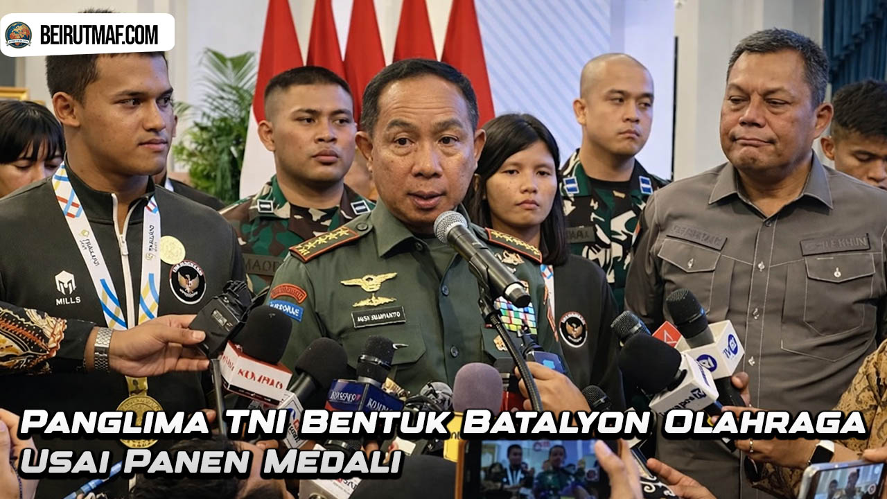 Panglima TNI Bentuk Batalyon Olahraga Usai Panen Medali