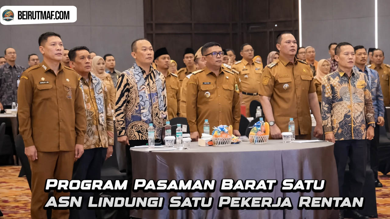 Program Pasaman Barat Satu ASN Lindungi Satu Pekerja Rentan