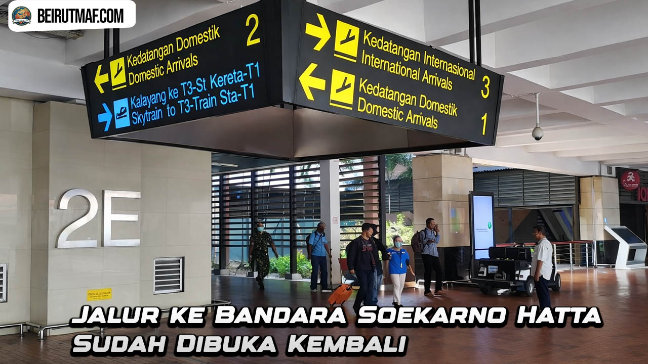 Jalur ke Bandara Soekarno Hatta Sudah Dibuka Kembali