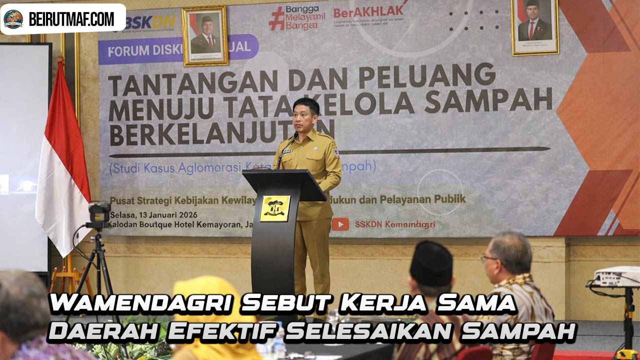 Wamendagri Sebut Kerja Sama Daerah Efektif Selesaikan Sampah
