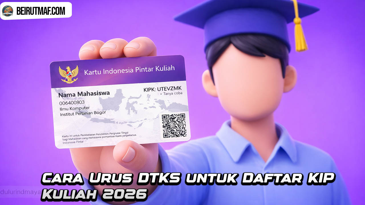 Cara Urus DTKS untuk Daftar KIP Kuliah 2026