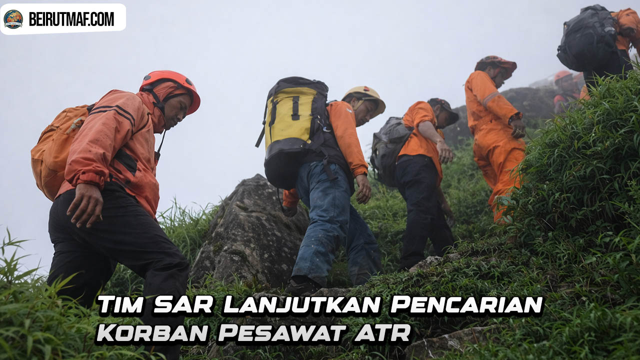 Tim SAR Lanjutkan Pencarian Korban Pesawat ATR