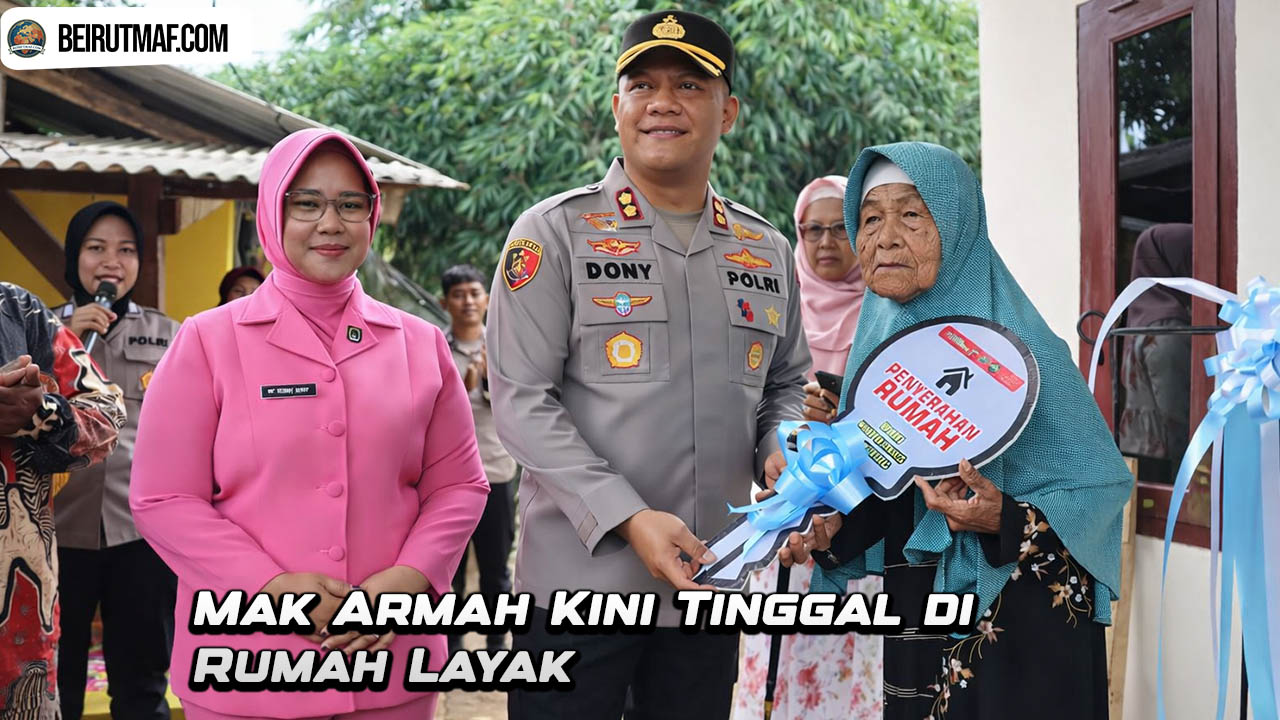 Mak Armah Kini Tinggal di Rumah Layak