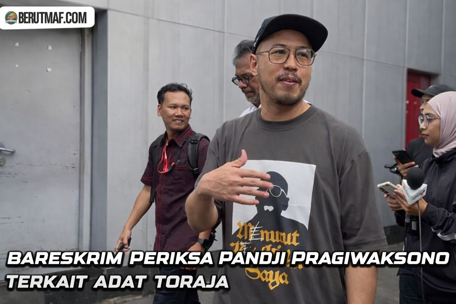 Bareskrim Periksa Pandji Pragiwaksono Terkait Adat Toraja
