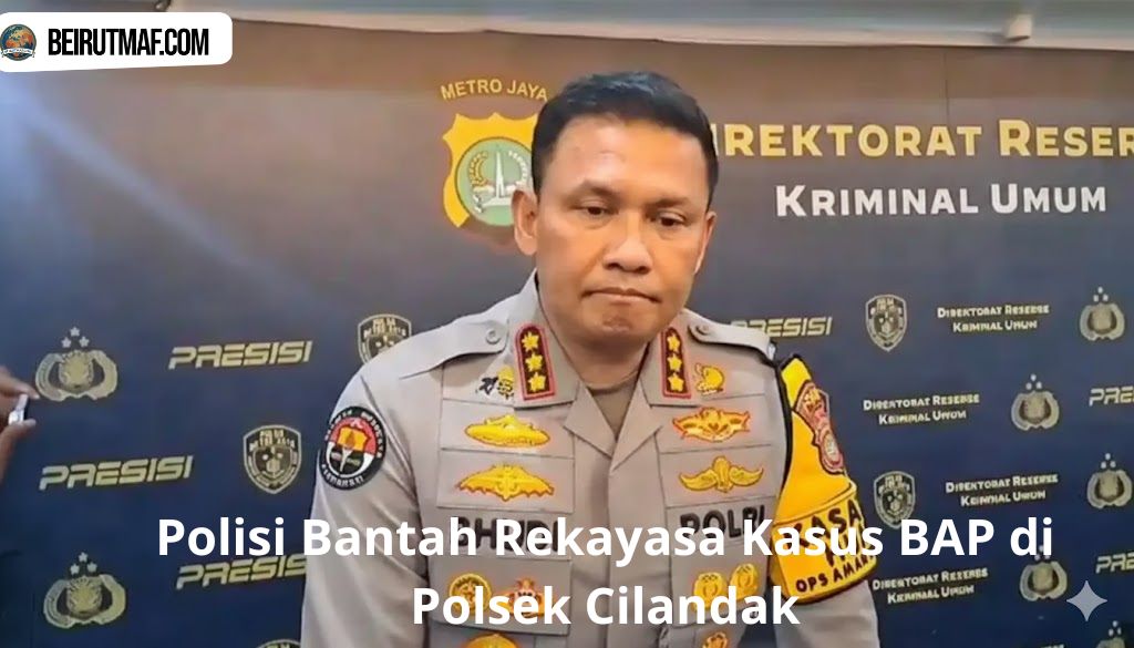 Polisi Bantah Rekayasa Kasus BAP di Polsek Cilandak
