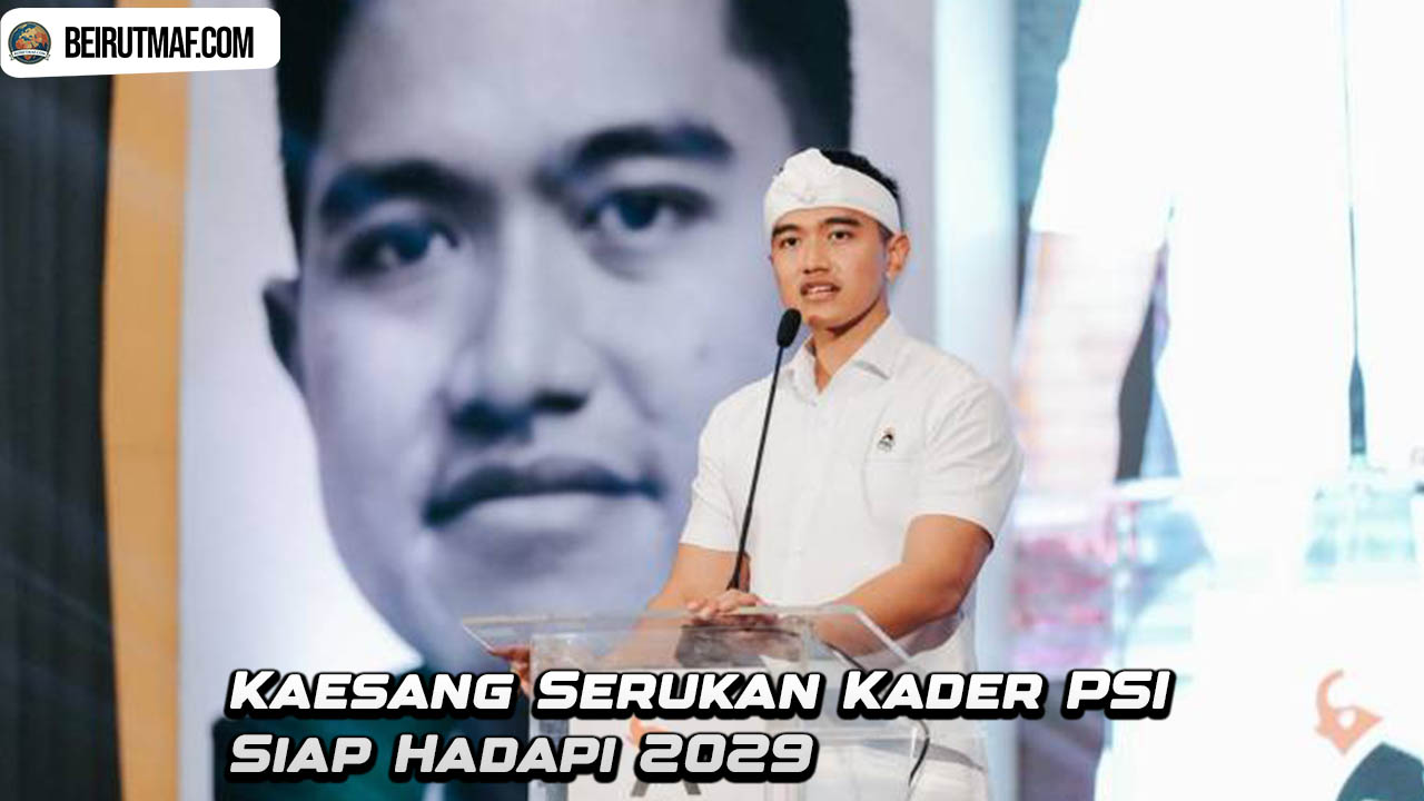 Kaesang Serukan Kader PSI Siap Hadapi 2029