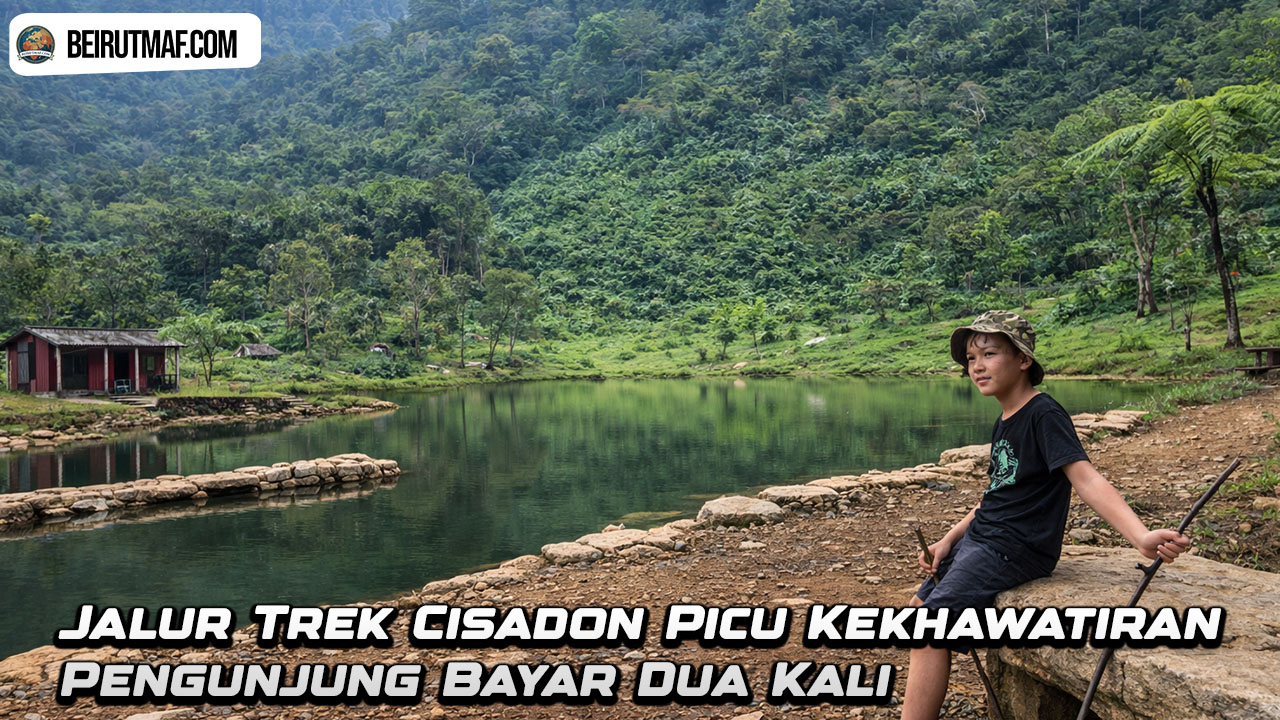 Jalur Trek Cisadon Picu Kekhawatiran Pengunjung Bayar Dua Kali