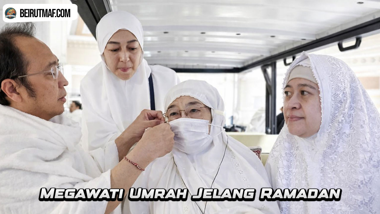 Megawati Umrah Jelang Ramadan