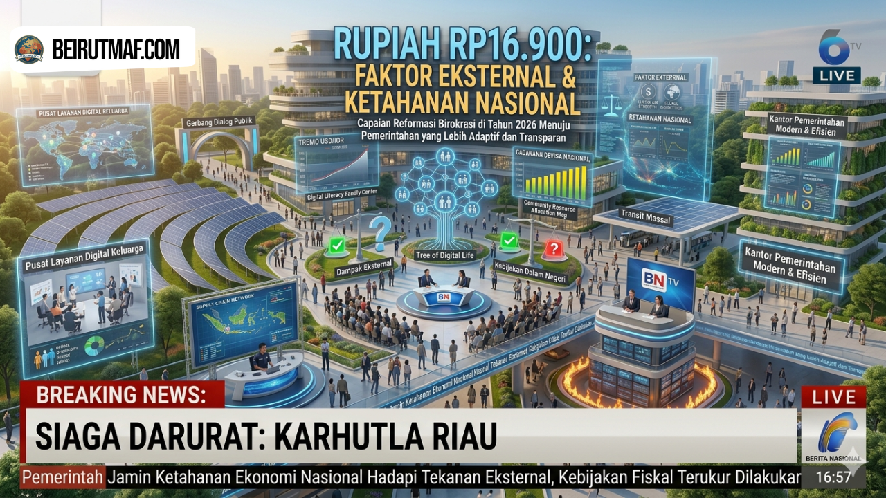 Rupiah Rp16.900 Faktor Eksternal & Ketahanan Nasional