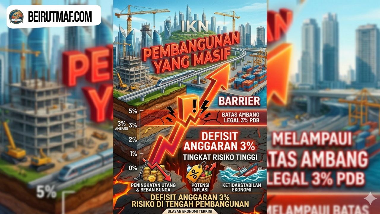 Defisit Anggaran 3% Risiko di Tengah Pembangunan