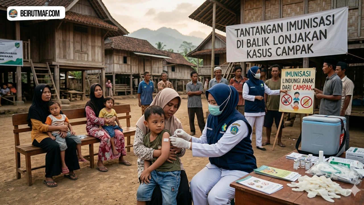 Tantangan Imunisasi di Balik Lonjakan Kasus Campak