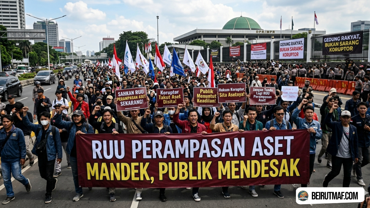 RUU Perampasan Aset Mandek, Publik Mendesak