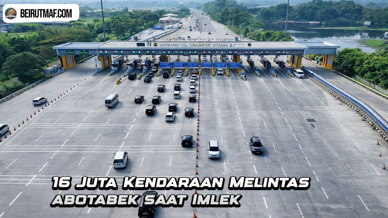16 Juta Kendaraan Melintas Jabotabek saat Imlek