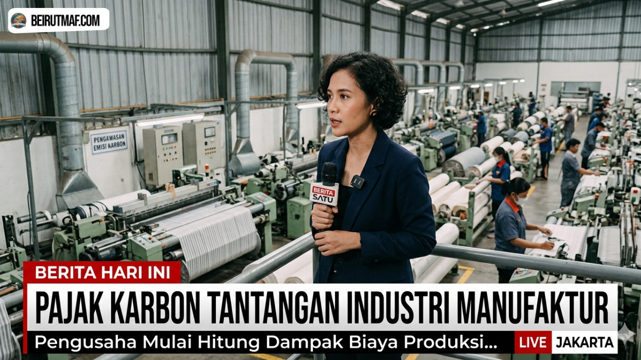 Pajak Karbon Tantangan Industri Manufaktur