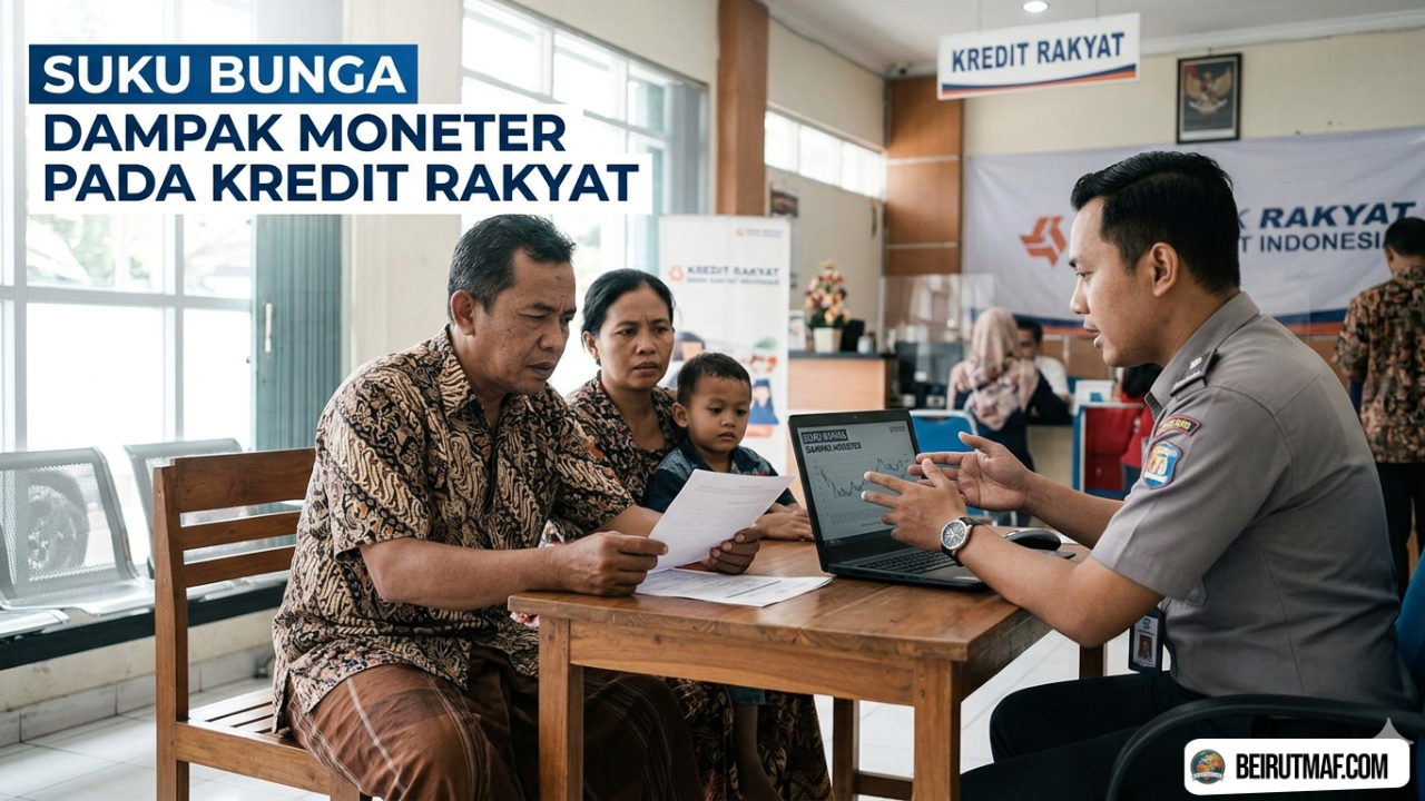 Suku Bunga Dampak Moneter pada Kredit Rakyat