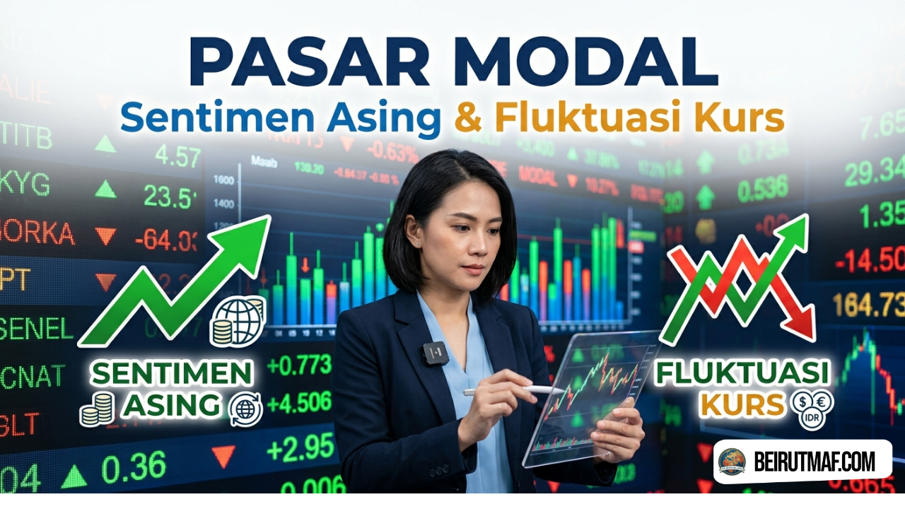 Pasar Modal Sentimen Asing & Fluktuasi Kurs
