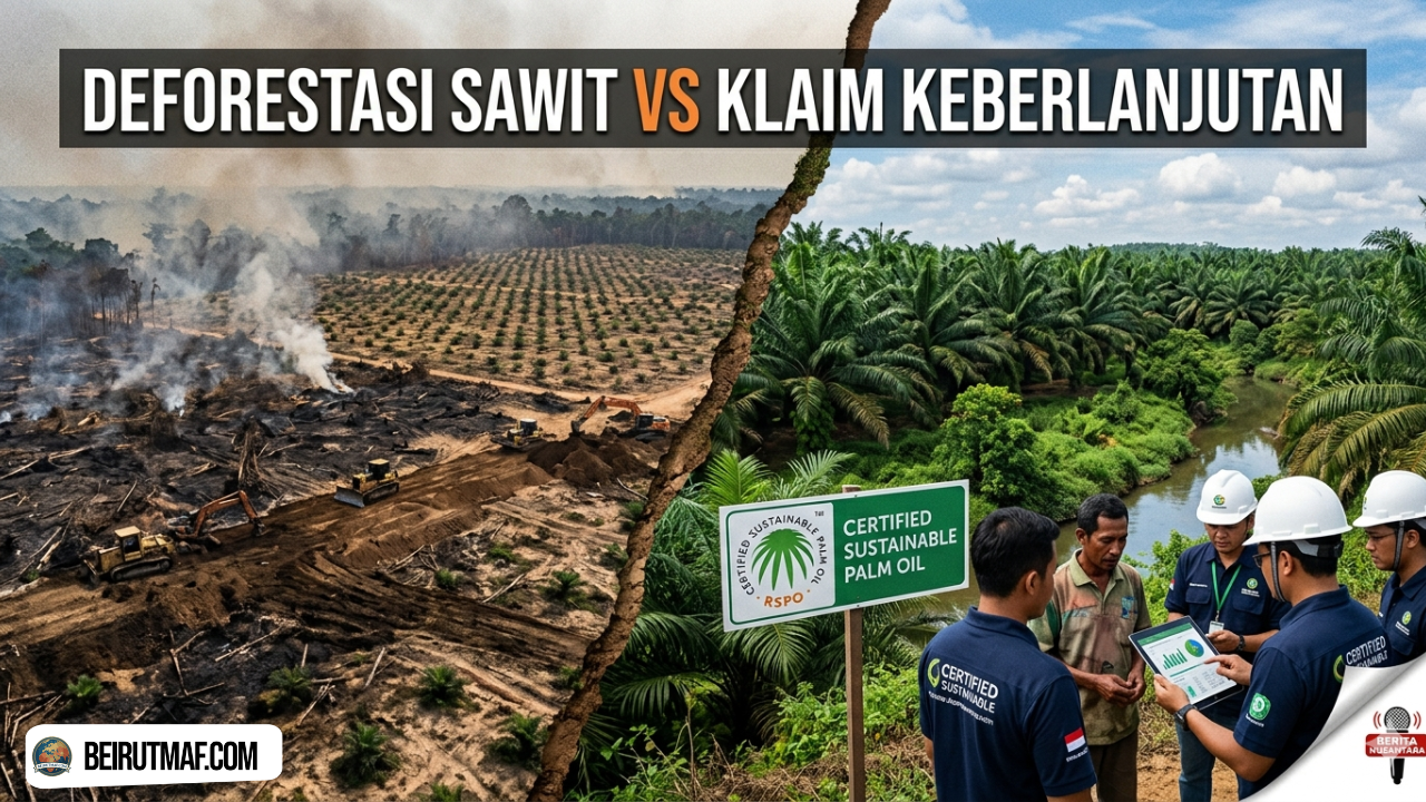 Deforestasi Sawit vs Klaim Keberlanjutan