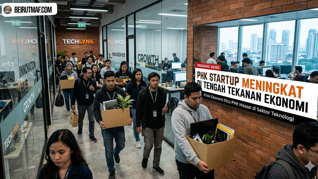 PHK Startup Meningkat di Tengah Tekanan Ekonomi