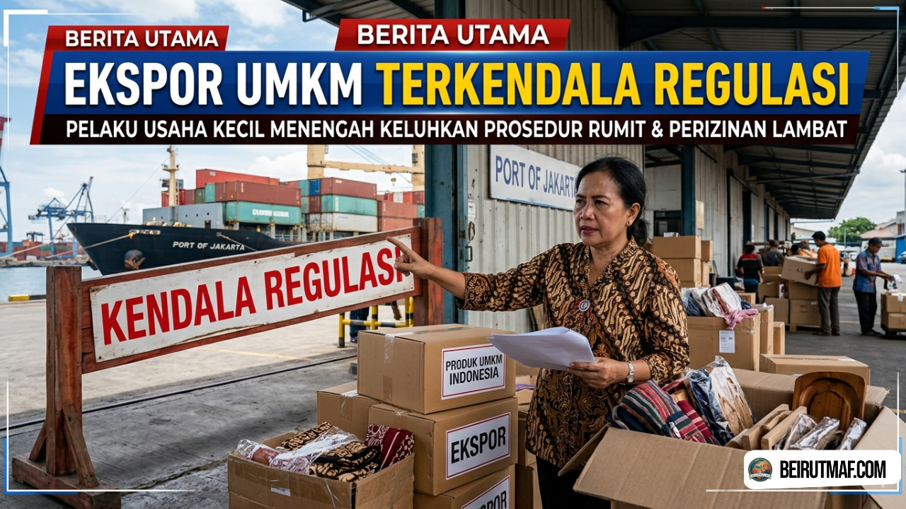 Ekspor UMKM Terkendala Regulasi