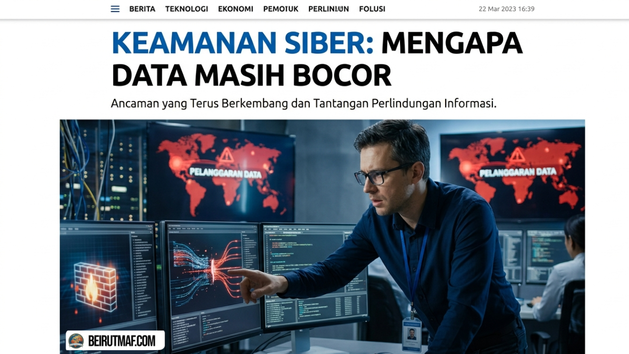 Keamanan Siber Mengapa Data Masih Bocor